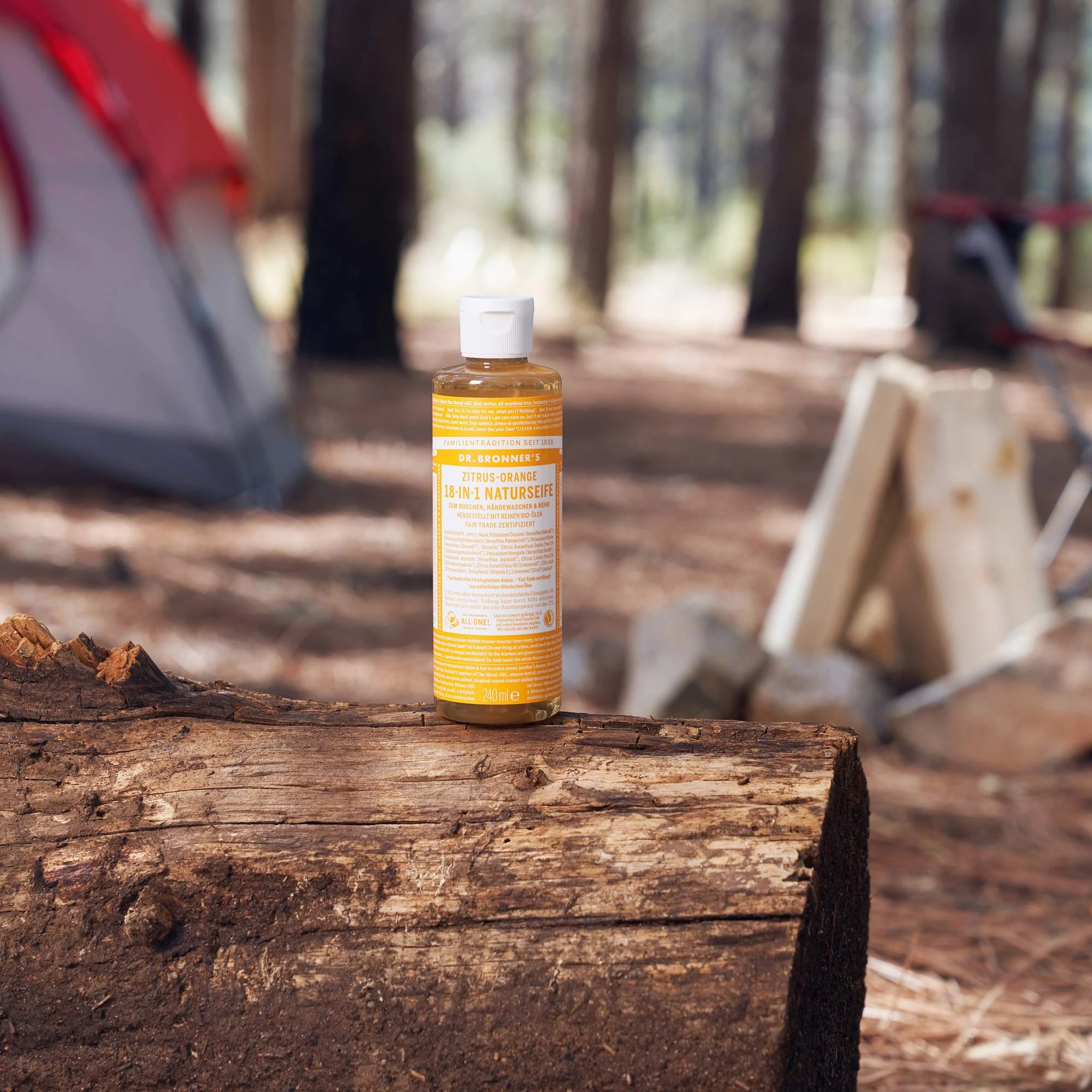 Dr. Bronner's 18-IN-1 NATURSEIFE - Outdoor Seife 2 Dr. Bronner's 18-IN-1 NATURSEIFE - Outdoor Seife – Bild 2