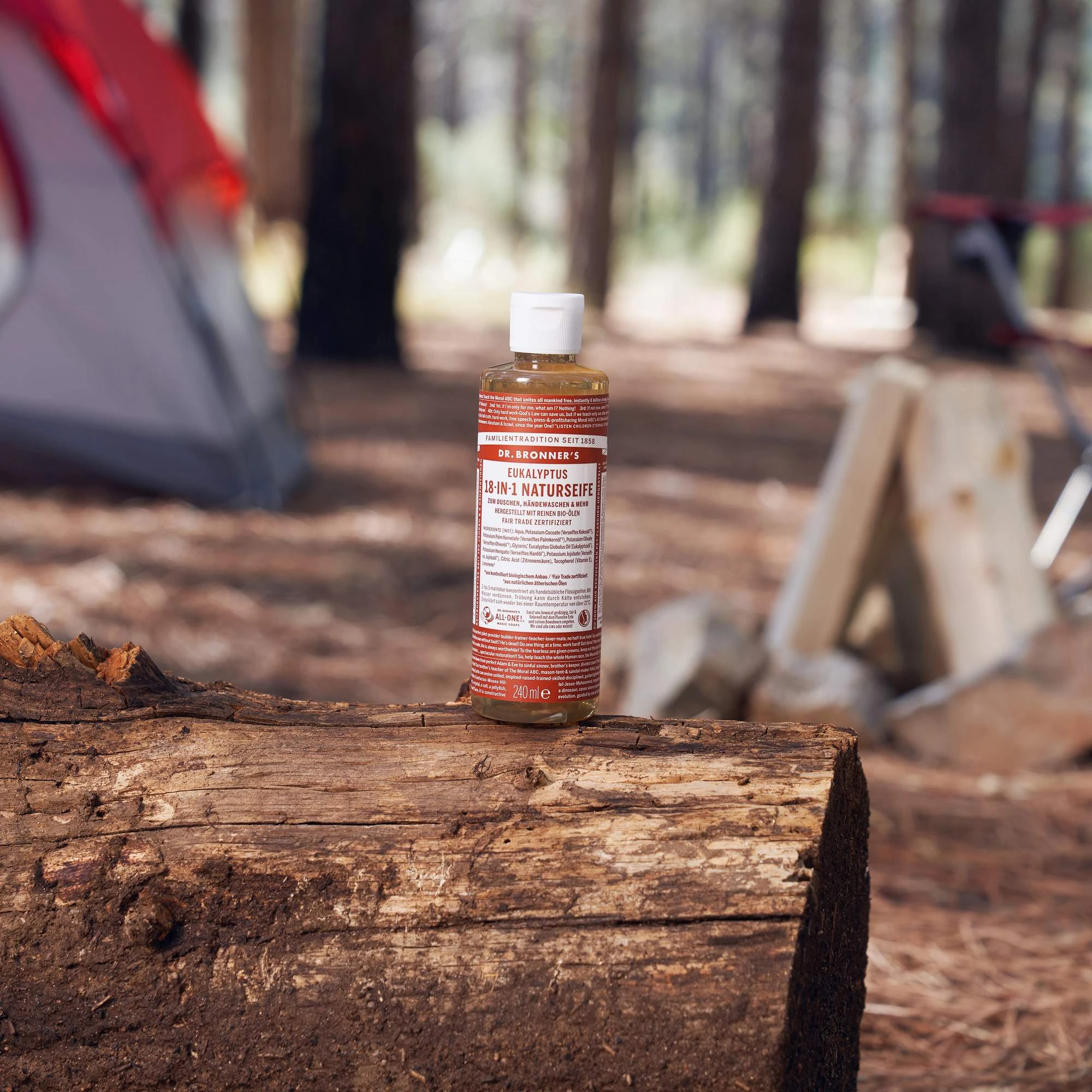 Dr. Bronner's 18-IN-1 NATURSEIFE - Outdoor Seife 2 Dr. Bronner's 18-IN-1 NATURSEIFE - Outdoor Seife – Bild 2