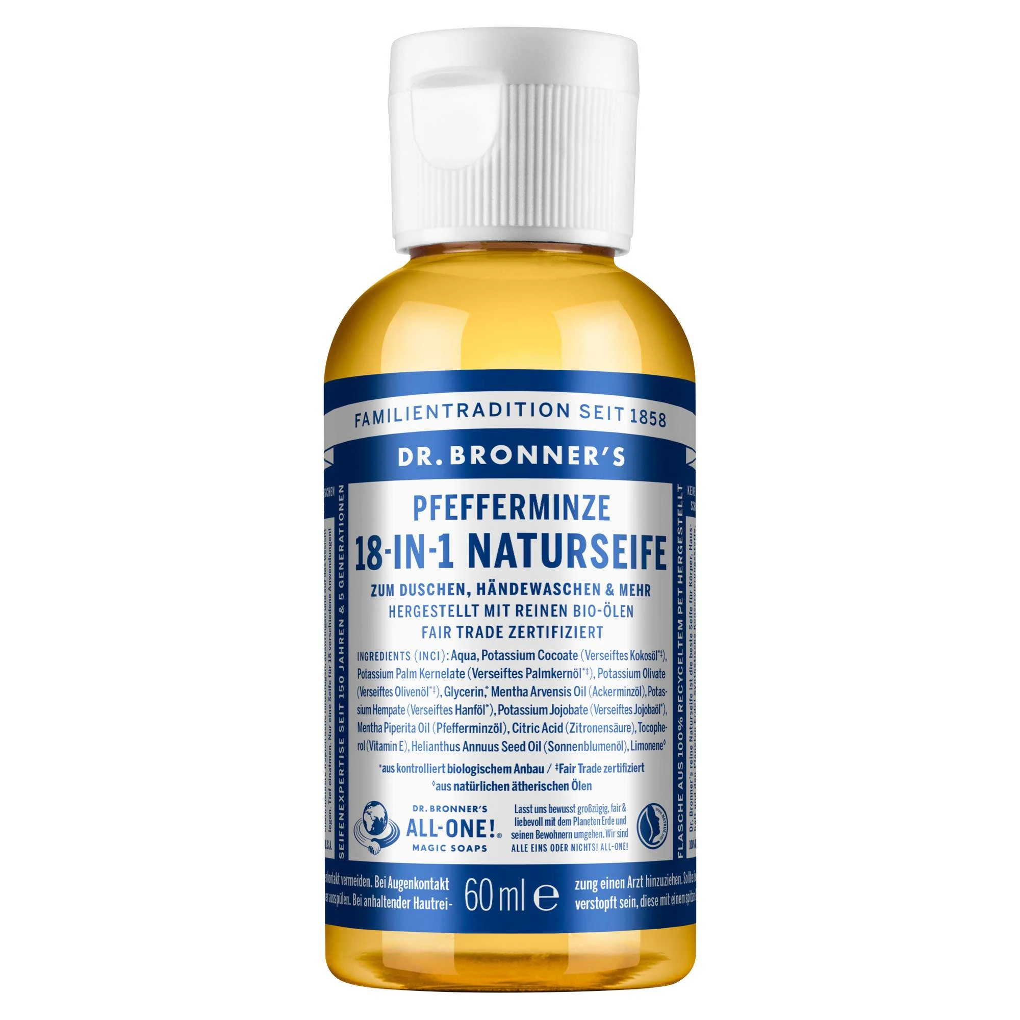 Dr. Bronner's 18-IN-1 NATURSEIFE - Outdoor Seife 1 Dr. Bronner's 18-IN-1 NATURSEIFE - Outdoor Seife