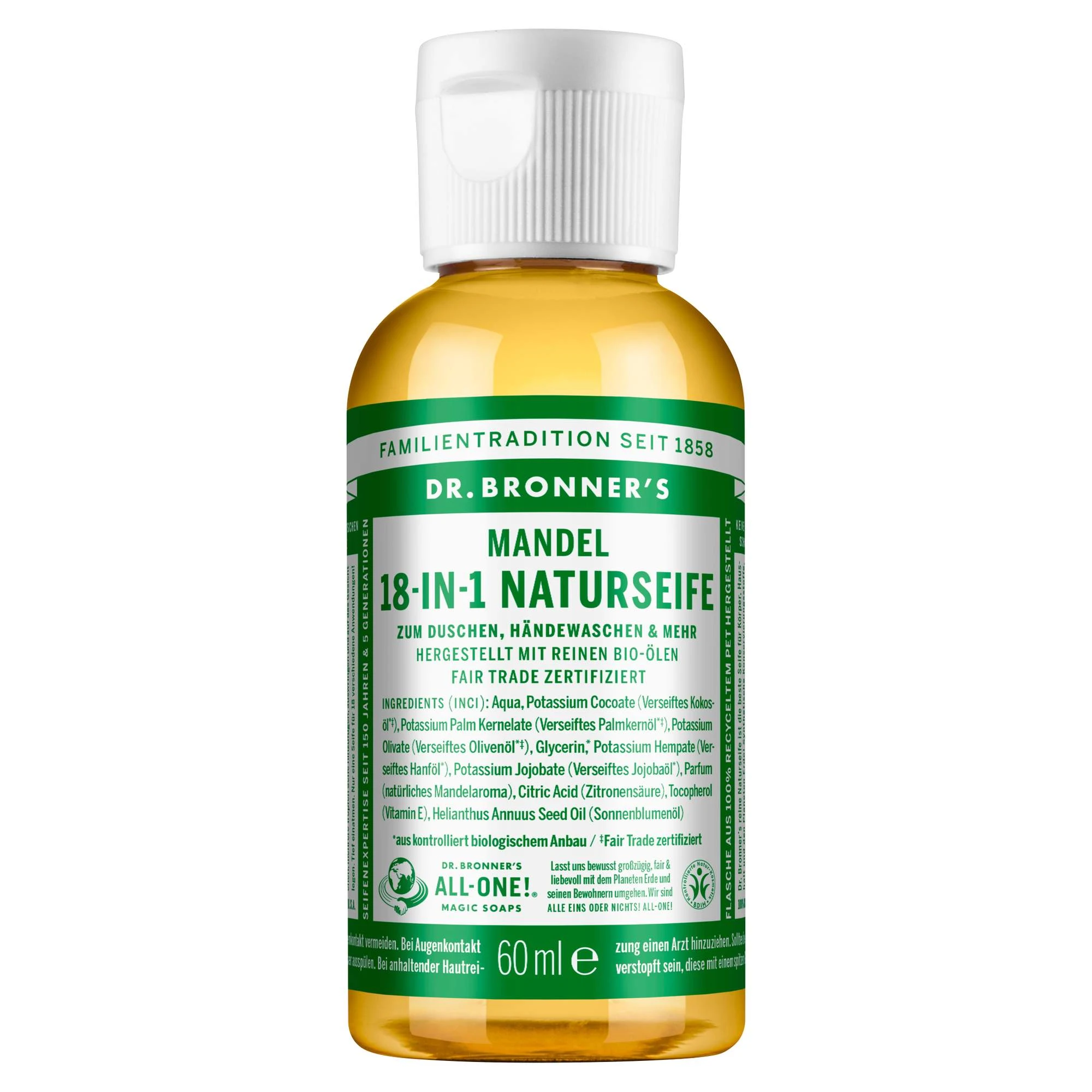 Dr. Bronner's 18-IN-1 NATURSEIFE - Outdoor Seife 1 Dr. Bronner's 18-IN-1 NATURSEIFE - Outdoor Seife