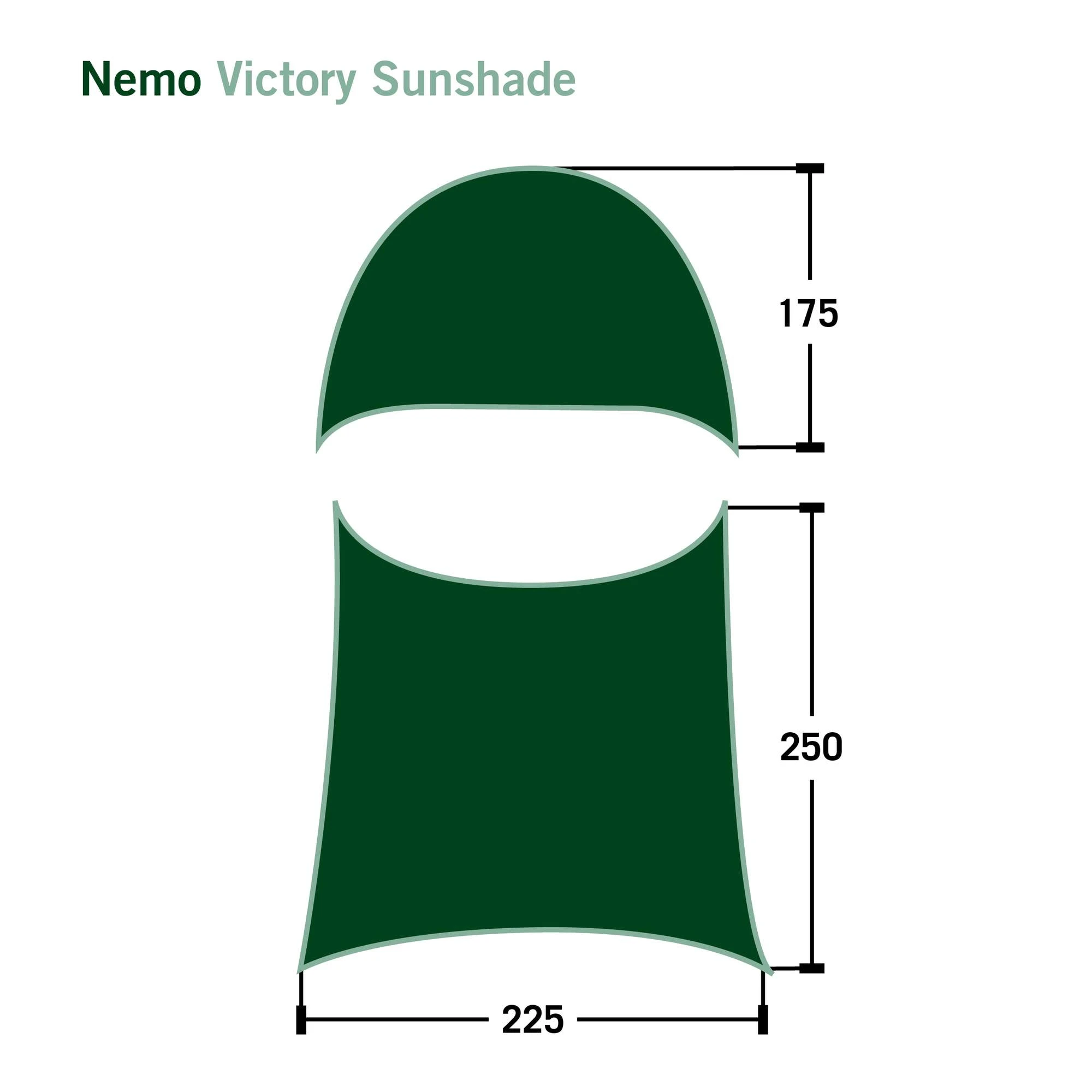 Nemo VICTORY SUNSHADE - Strandmuschel 2 Nemo VICTORY SUNSHADE - Strandmuschel – Bild 2