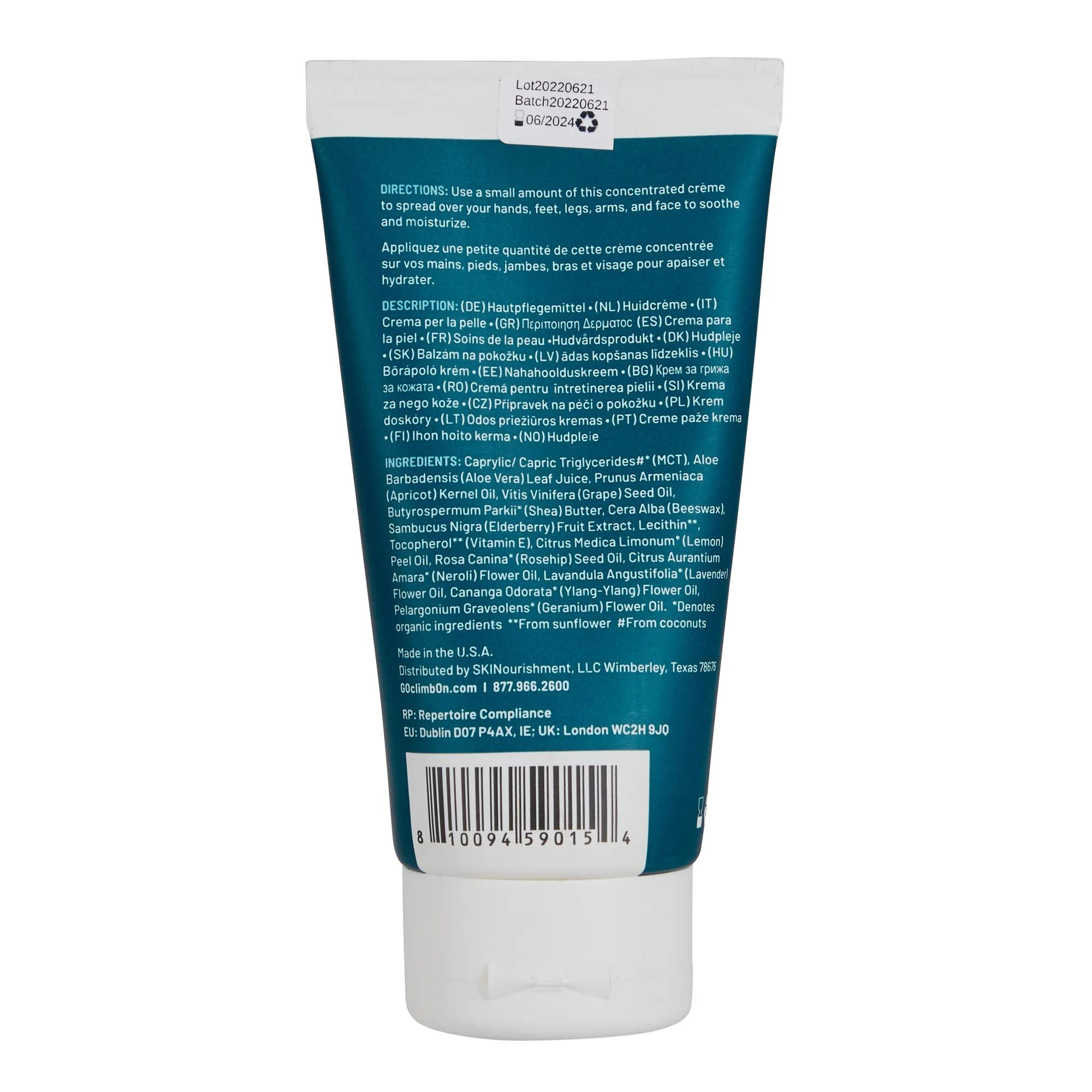 Climb On! CO LOTION CREME 2.3 OZ Unisex - Hautpflege 2 Climb On! CO LOTION CREME 2.3 OZ Unisex - Hautpflege – Bild 2