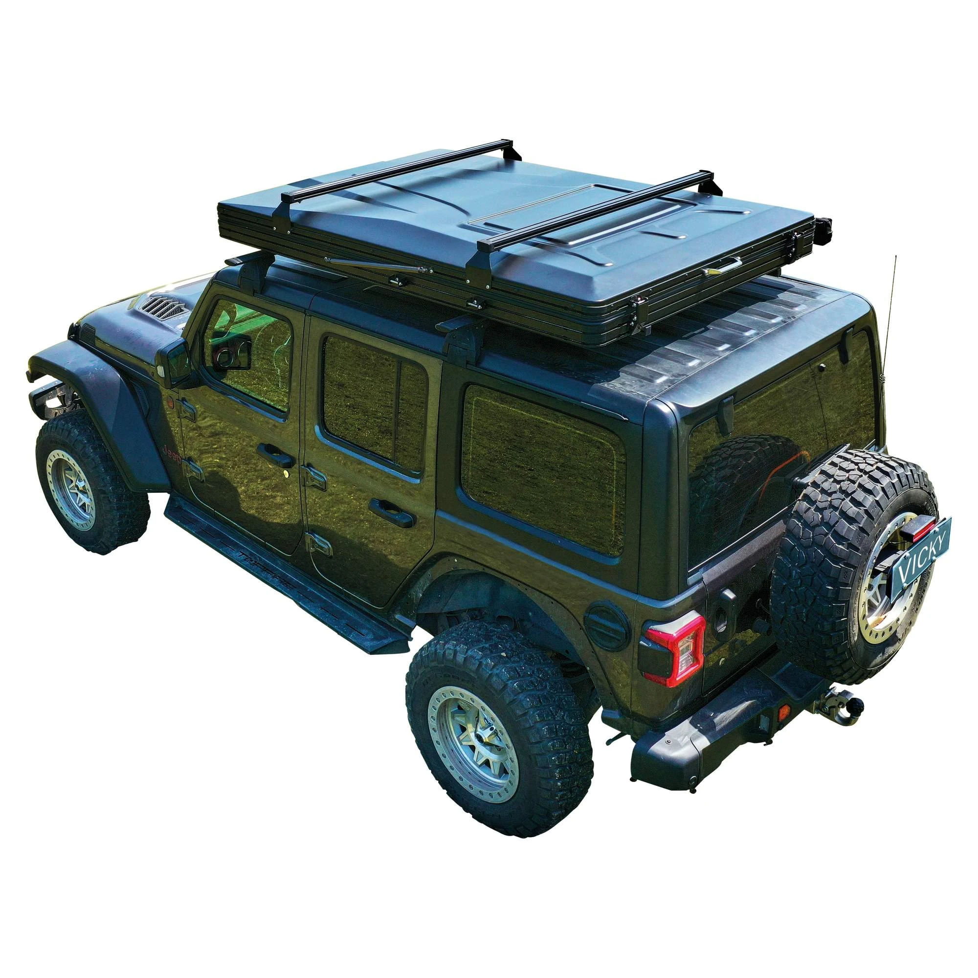 ALUMINUM HARD SHELL ROOF TENT CUMARU 135 - Dachzelt 14 ALUMINUM HARD SHELL ROOF TENT CUMARU 135 - Dachzelt – Bild 14